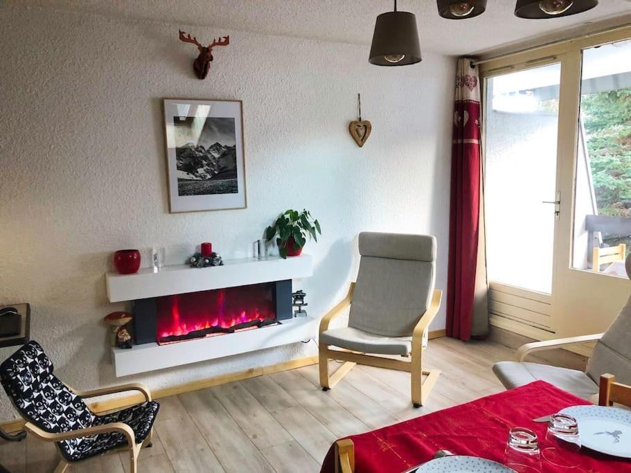 Serre Chevalier,Chantemerle,T2 Proche Pistes 생샤프리 외부 사진